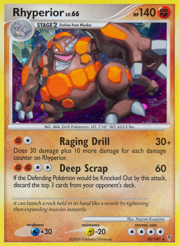 Rhyperior – Supreme Victors 10/147 Pokémon card