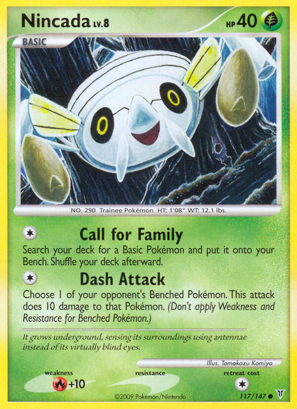 Nincada – Supreme Victors 117/147 Pokémon card