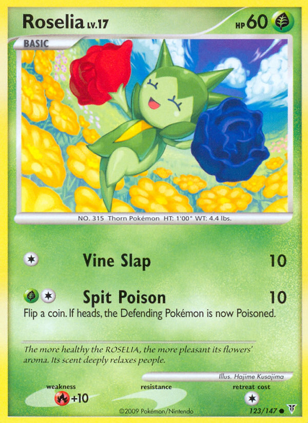 Roselia – Supreme Victors 123/147 Pokémon card