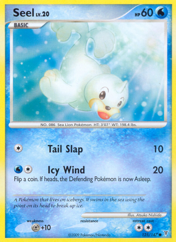 Seel – Supreme Victors 125/147 Pokémon card