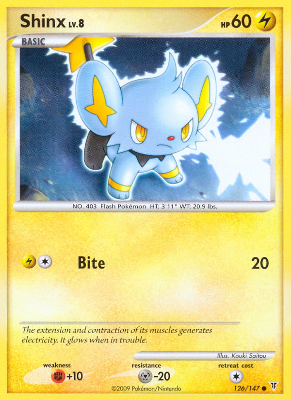 Shinx – Supreme Victors 126/147 Pokémon card