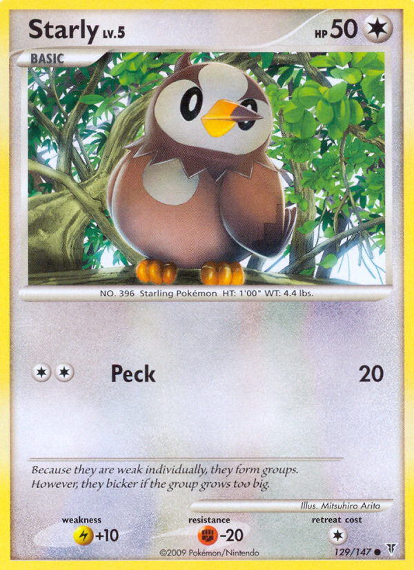 Starly – Supreme Victors 129/147 Pokémon card