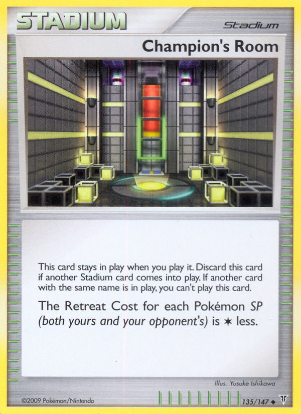 Champion's Room – Supreme Victors 135/147 Pokémon card