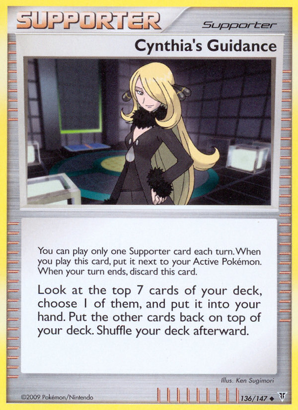 Cynthia's Guidance – Supreme Victors 136/147 Pokémon card
