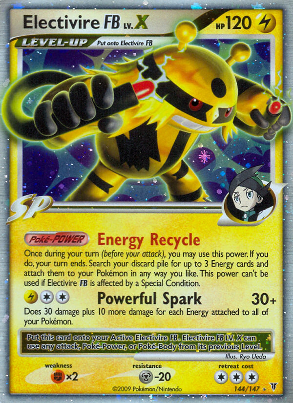 Electivire FB LV.X – Supreme Victors 144/147 Pokémon card