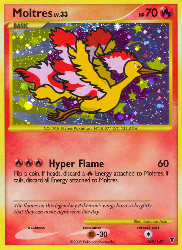 Moltres – Supreme Victors 149/147 Pokémon card