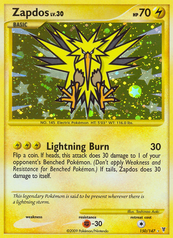 Zapdos – Supreme Victors 150/147 Pokémon card