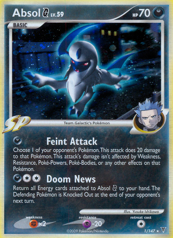 Absol G – Supreme Victors 1/147 Pokémon card