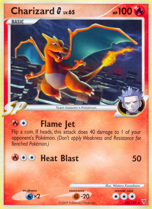 Charizard G – Supreme Victors 20/147 Pokémon card