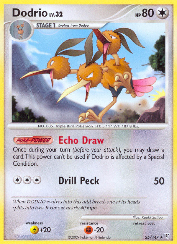 Dodrio – Supreme Victors 25/147 Pokémon card