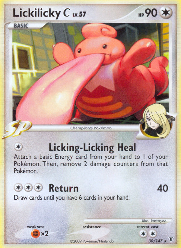 Lickilicky C – Supreme Victors 30/147 Pokémon card
