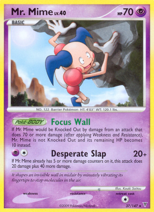Mr. Mime – Supreme Victors 37/147 Pokémon card