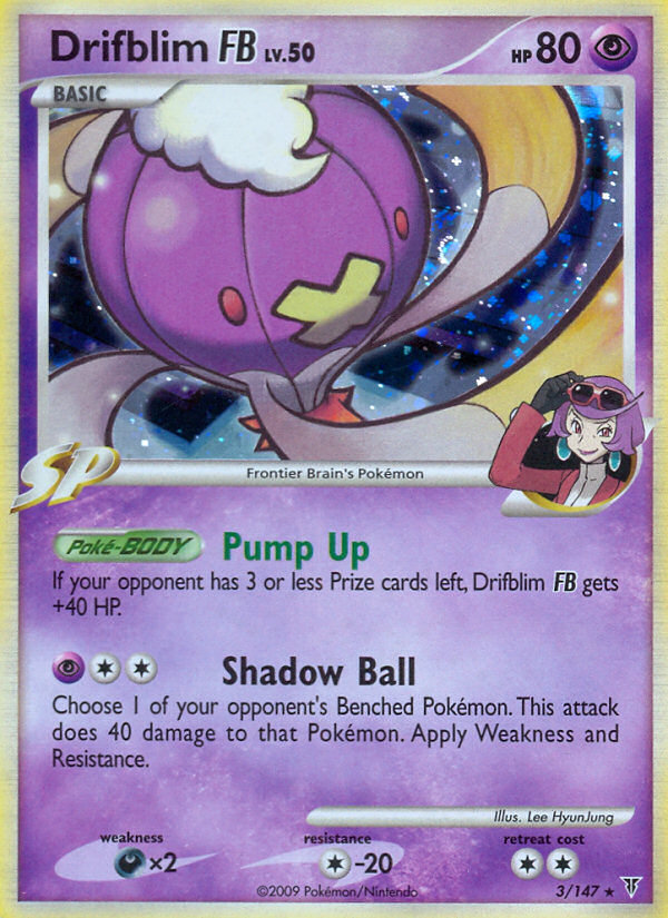 Drifblim FB – Supreme Victors 3/147 Pokémon card
