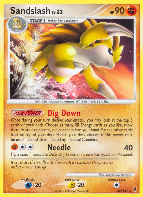 Sandslash – Supreme Victors 42/147 Pokémon card