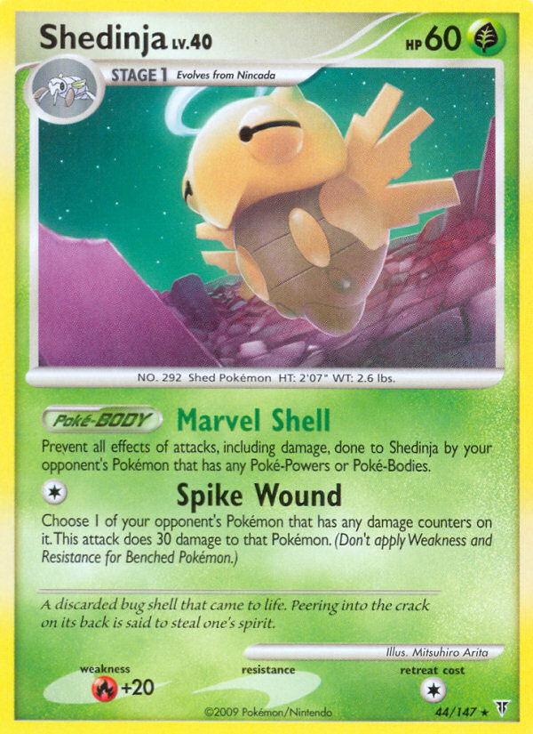 Shedinja – Supreme Victors 44/147 Pokémon card