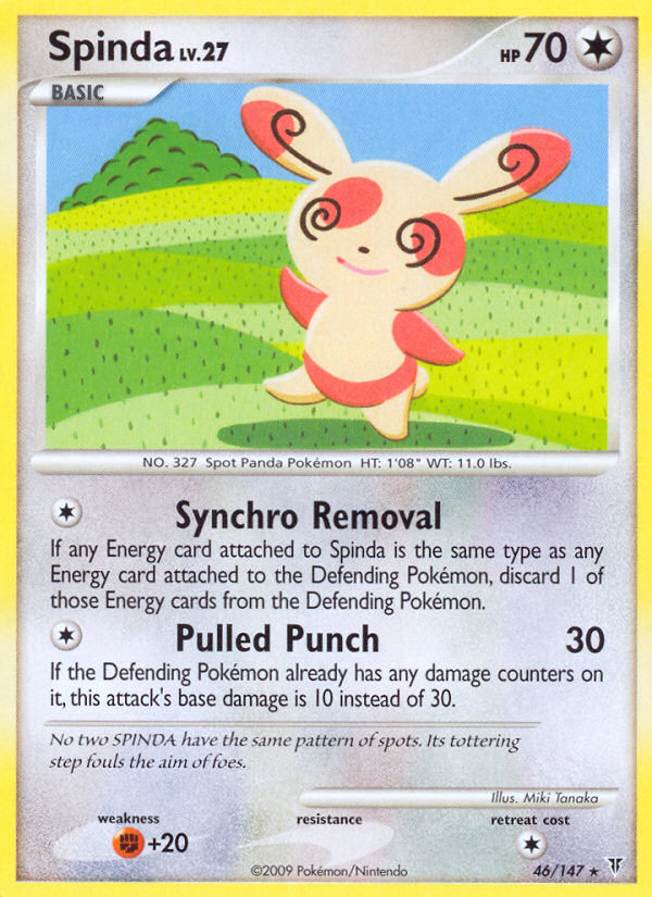 Spinda – Supreme Victors 46/147 Pokémon card