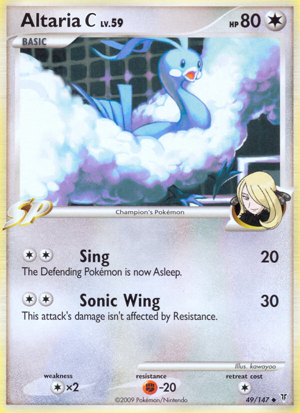 Altaria C – Supreme Victors 49/147 Pokémon card