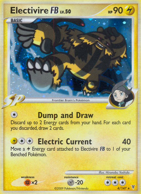 Electivire FB – Supreme Victors 4/147 Pokémon card