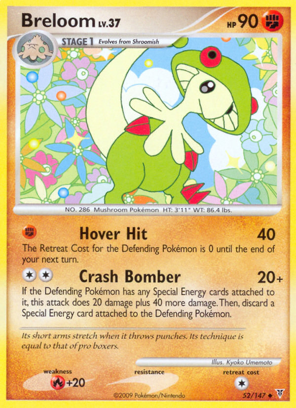 Breloom – Supreme Victors 52/147 Pokémon card