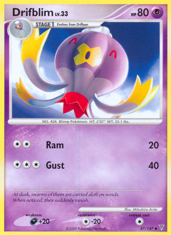 Drifblim – Supreme Victors 57/147 Pokémon card