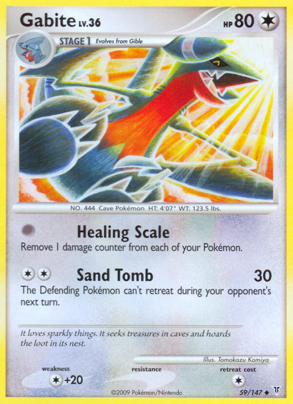 Gabite – Supreme Victors 59/147 Pokémon card