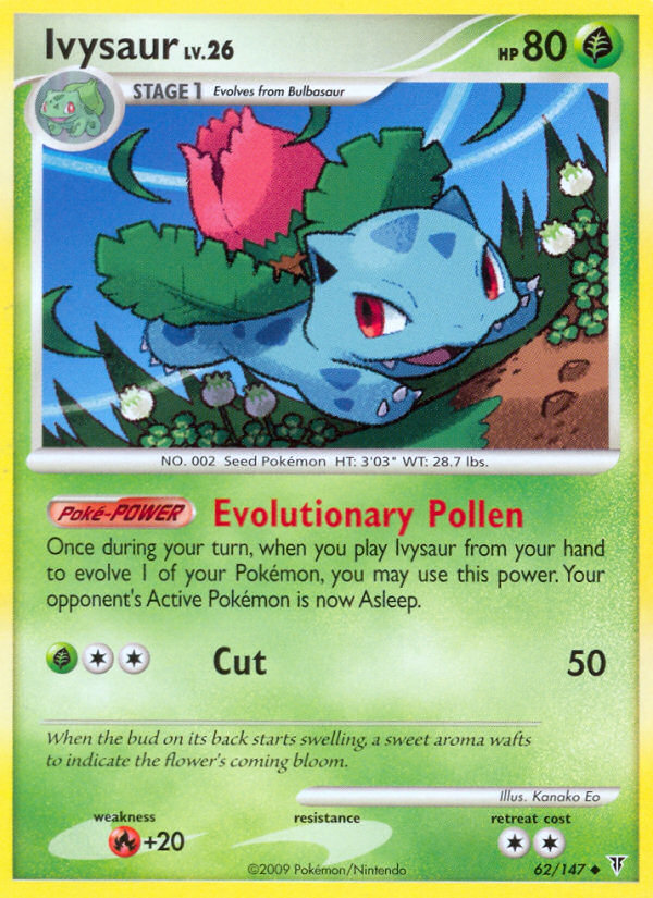 Ivysaur – Supreme Victors 62/147 Pokémon card