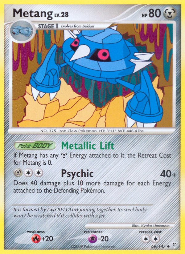 Metang – Supreme Victors 69/147 Pokémon card
