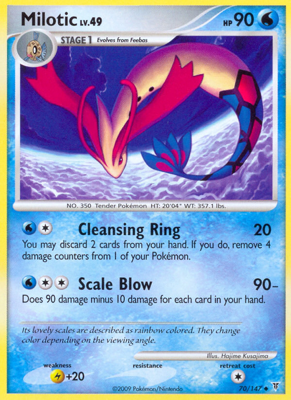 Milotic – Supreme Victors 70/147 Pokémon card