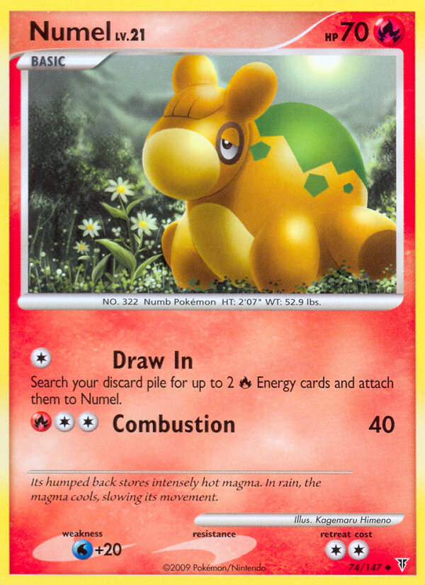 Numel – Supreme Victors 74/147 Pokémon card