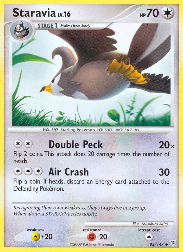 Staravia – Supreme Victors 85/147 Pokémon card