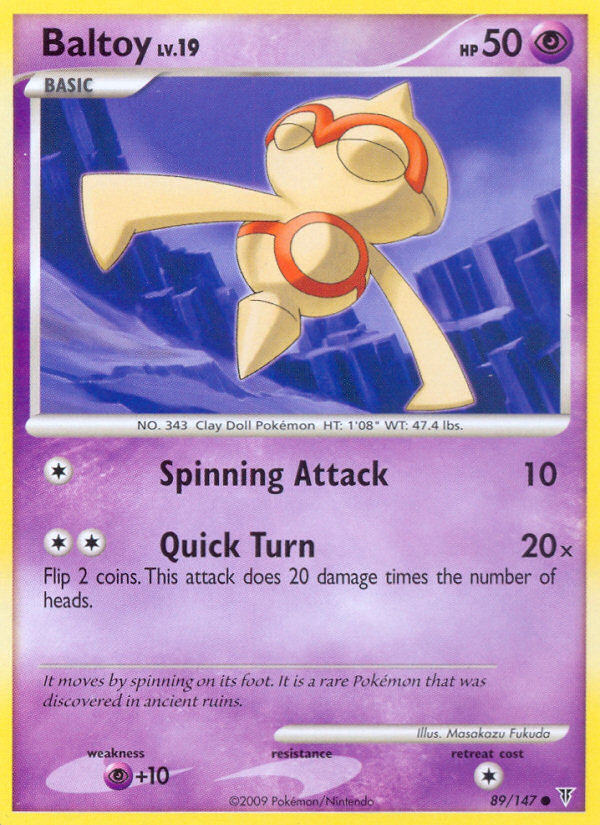 Baltoy – Supreme Victors 89/147 Pokémon card