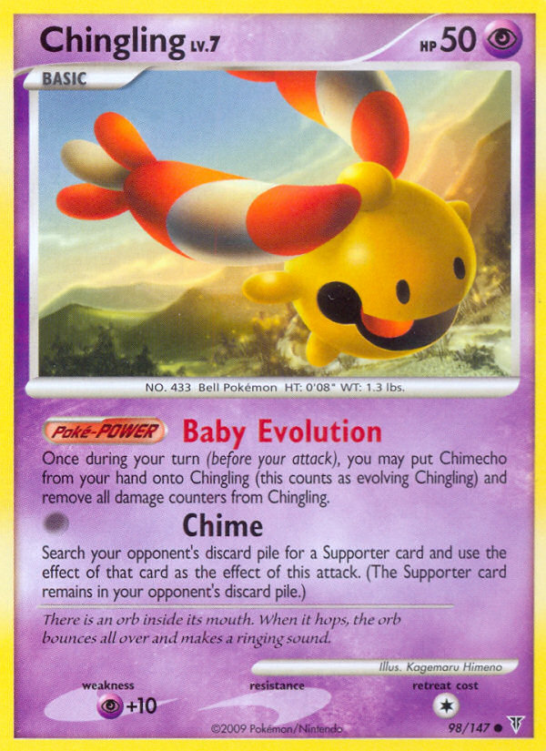 Chingling – Supreme Victors 98/147 Pokémon card