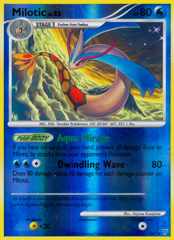 Milotic – Supreme Victors SH7 Pokémon card
