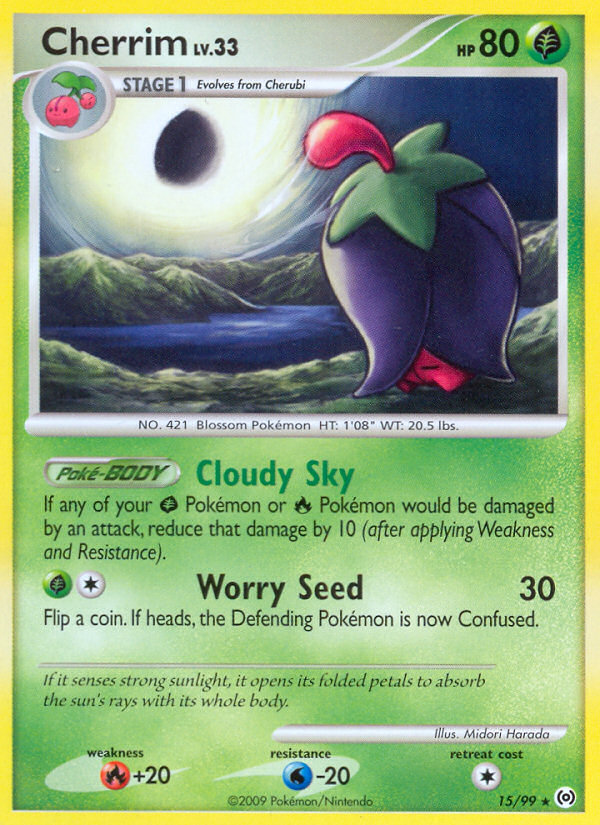 Cherrim – Arceus 15/99 Pokémon card