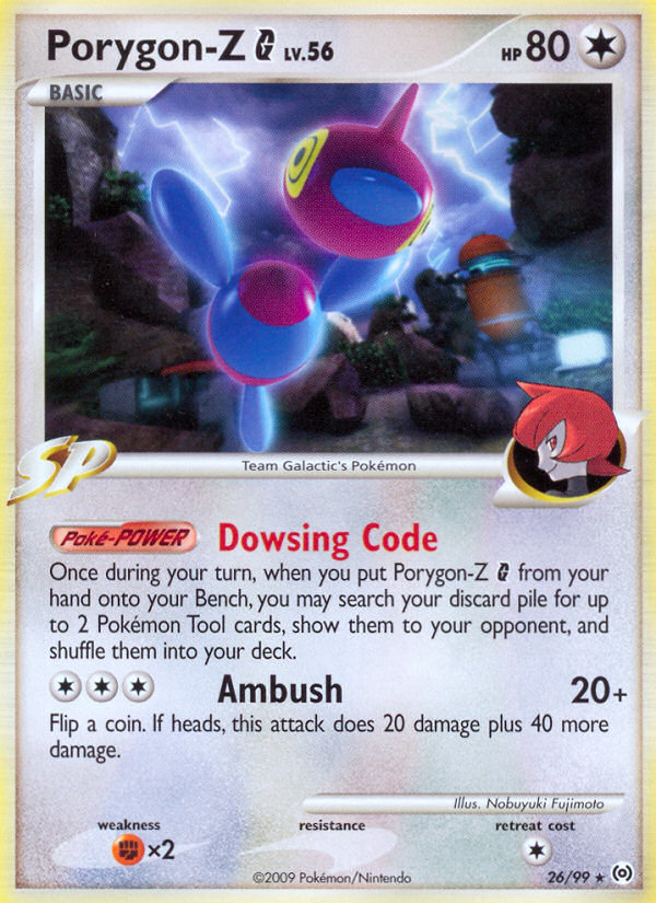 Porygon-Z G – Arceus 26/99 Pokémon card