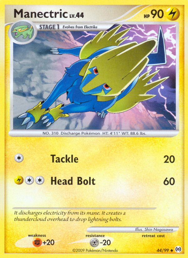 Manectric – Arceus 44/99 Pokémon card