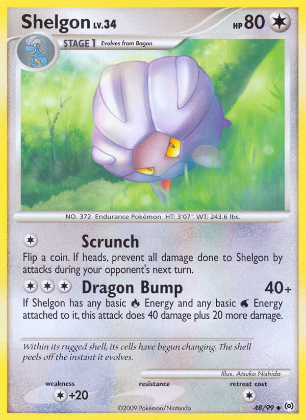 Shelgon – Arceus 48/99 Pokémon card