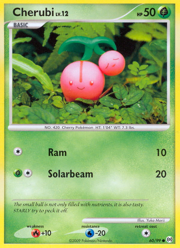 Cherubi – Arceus 60/99 Pokémon card