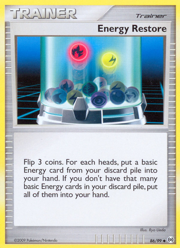 Energy Restore – Arceus 86/99 Pokémon card