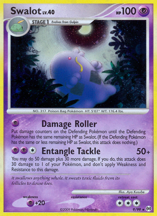 Swalot – Arceus 9/99 Pokémon card
