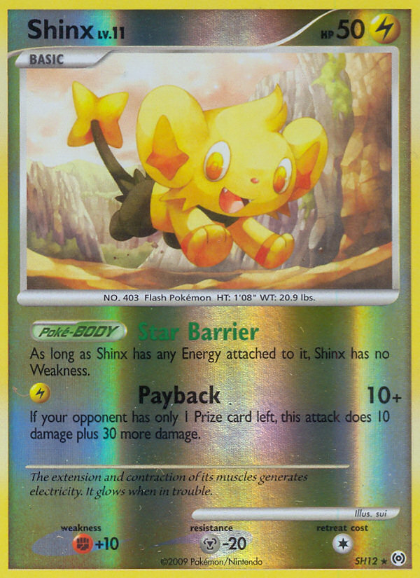 Shinx – Arceus SH12 Pokémon card