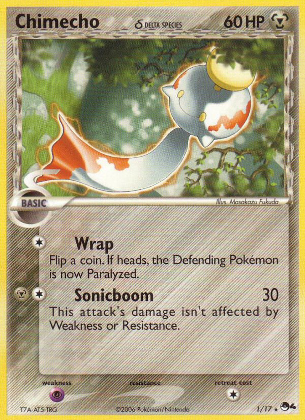 Chimecho δ – POP Series 4 1/17 Pokémon card