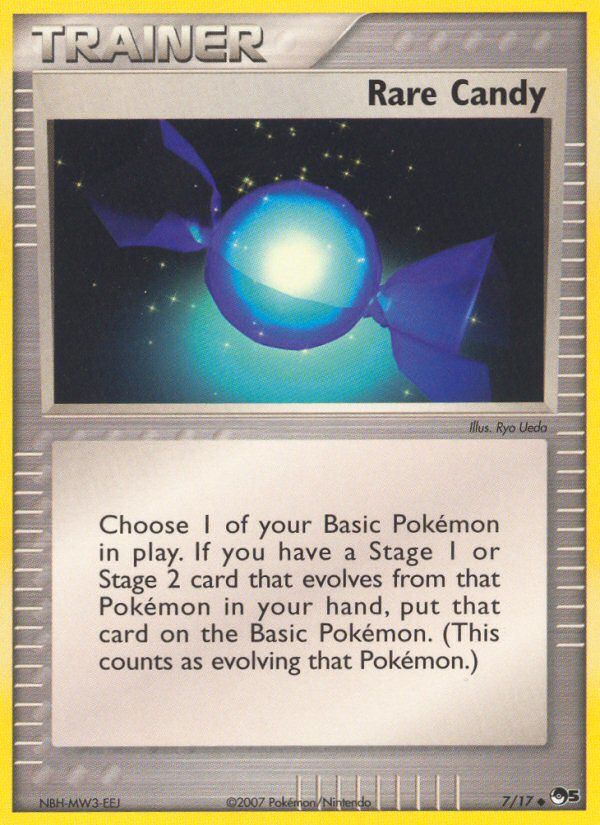 Rare Candy – POP Series 5 7/17 Pokémon card