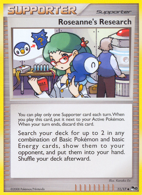 Roseanne's Research – POP Series 8 11/17 Pokémon card