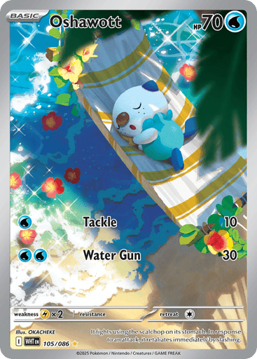 Oshawott - White Flare 105