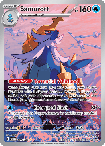 Samurott - White Flare 107