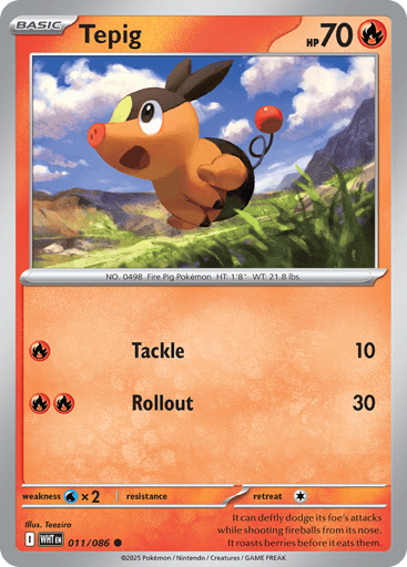 Tepig - White Flare 11
