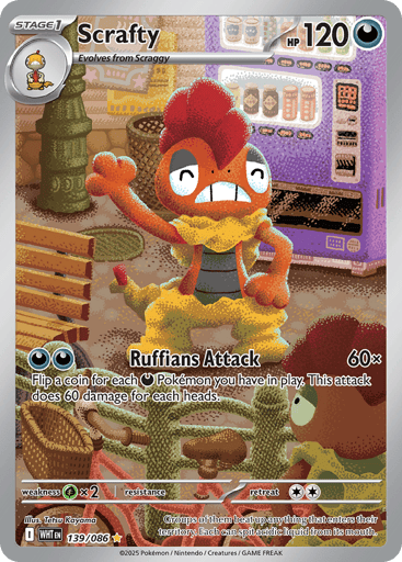 Scrafty - White Flare 139