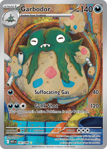 Garbodor - White Flare 141