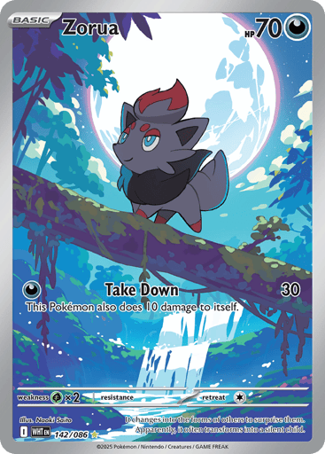 Zorua - White Flare 142